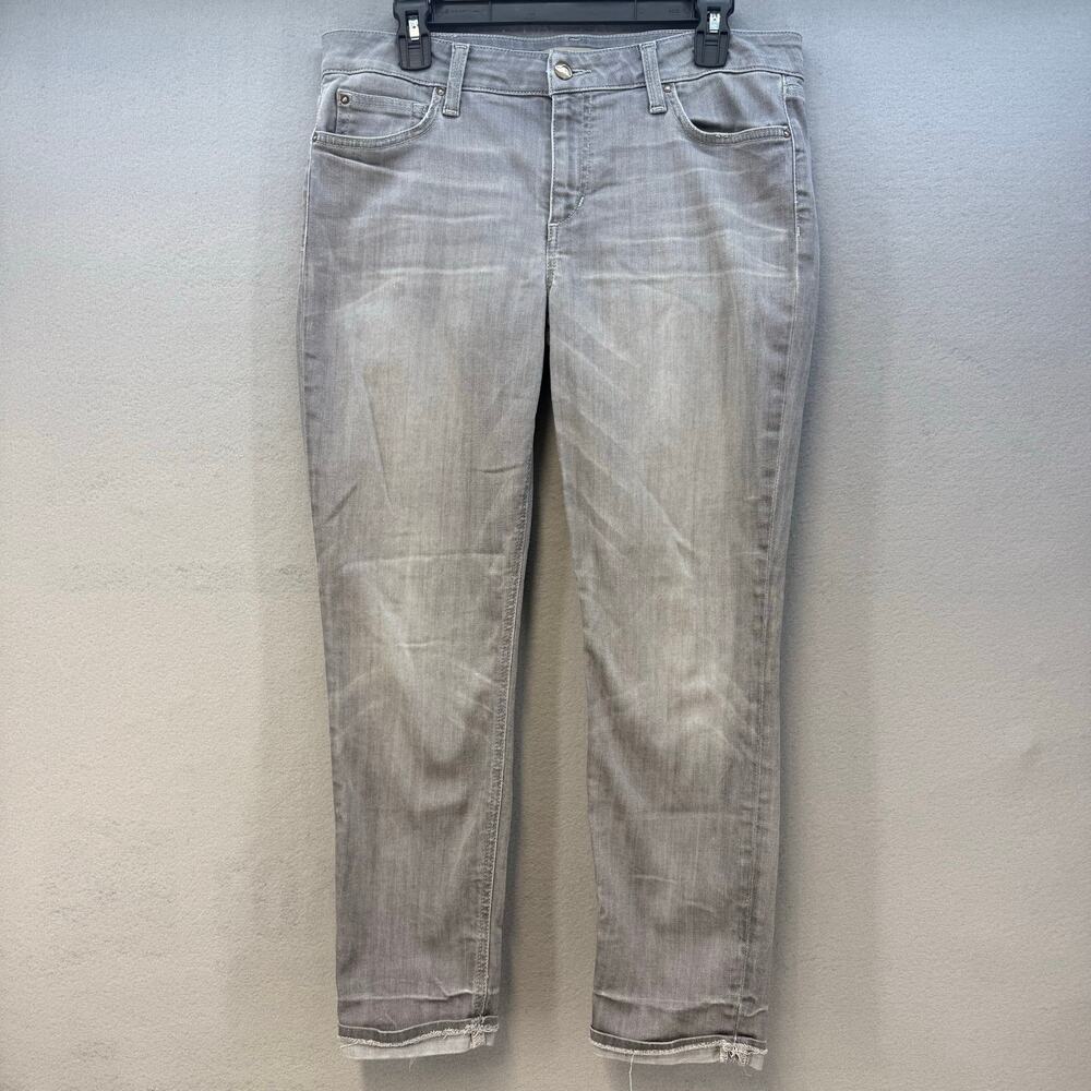 Joe's Jeans Women's 30 (10) Grey Cooloff The Markie Crop Skinny Preppy Normcore